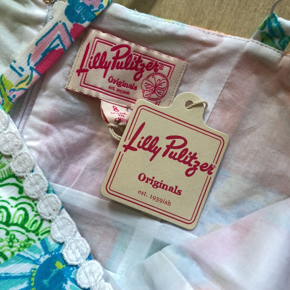 NWT Lilly Pulitzer Vintage Bel Air Dress - Picture 7 of 8